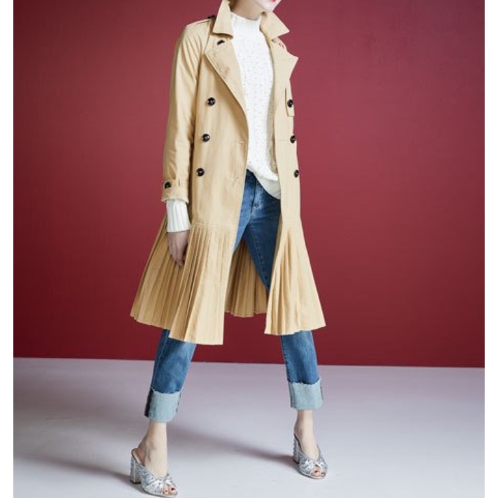 SOLD - English Factory trench coat / jacket